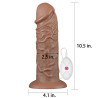 LoveToy Gode vibrant Chubby Dildo 23 x 6.5 cm Marron